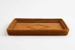 Raffia Serving Trays – Handmade Rustic Tableware in Square thumbnail 2