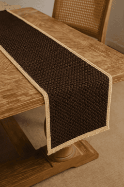 Raffia Table Runners – Handmade Natural Dining Decor in Brown thumbnail 3